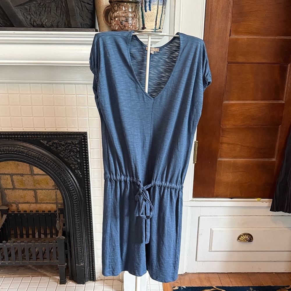 Lilla P V-Neck Dress with Drawstring tie waist/ worn about 4-5 times. Retail 158